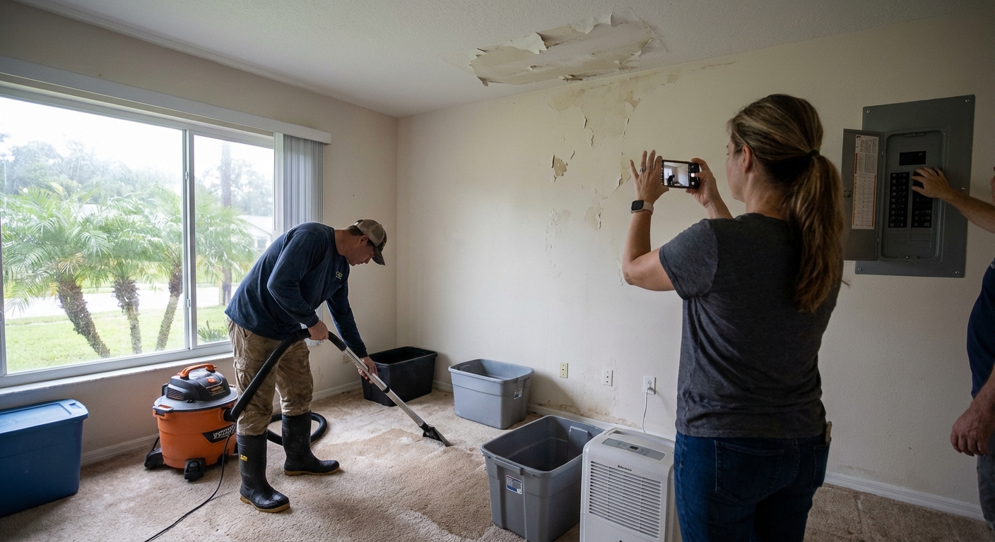 What Should You Do After Water Damage in Seminole?