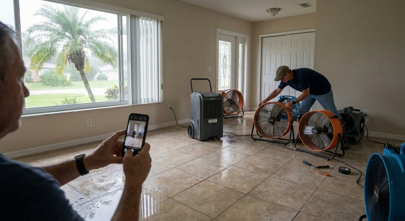 What Should You Do First After Water Damage In Your Seminole Home?