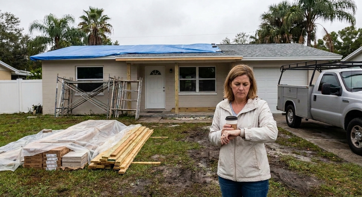 Tampa Bay home remodel delays and project timeline challenges