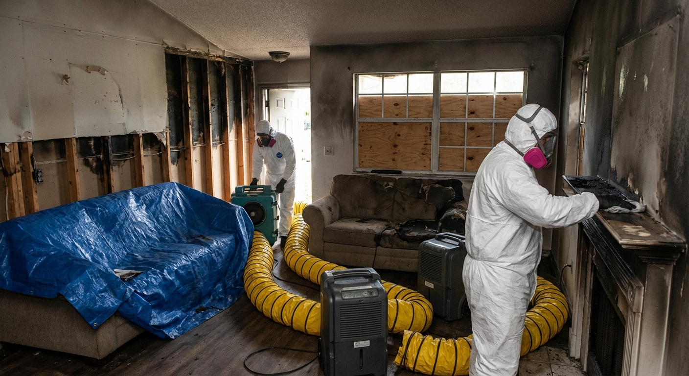 Fire Damage Remediation & Restoration in Seminole