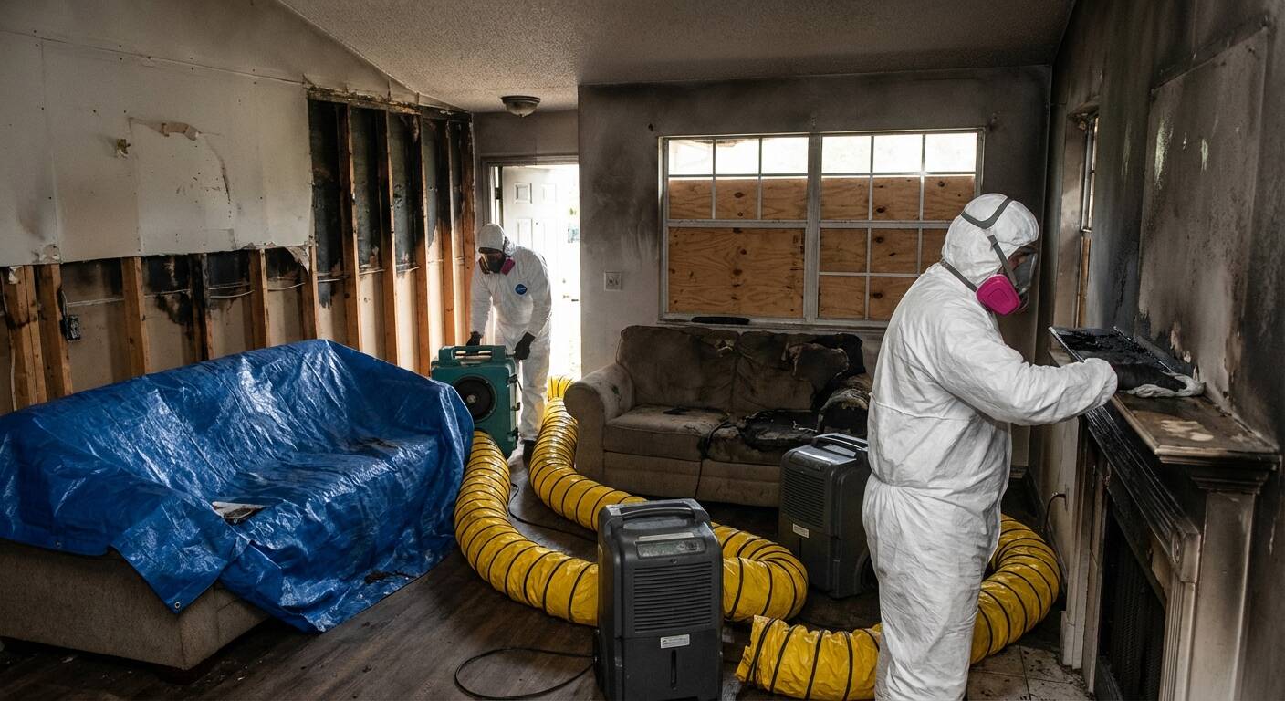 What to Expect During Fire Damage Cleanup in Seminole